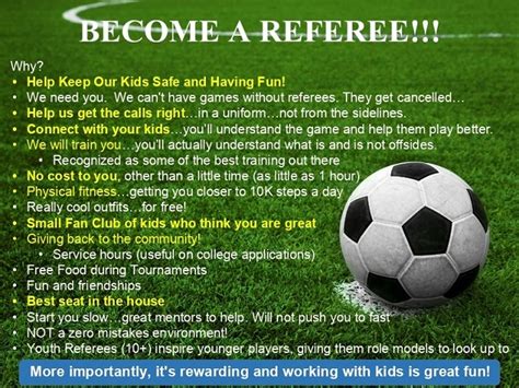 How To Become A Referee In Nc