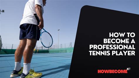 how to become a tennis player in australia