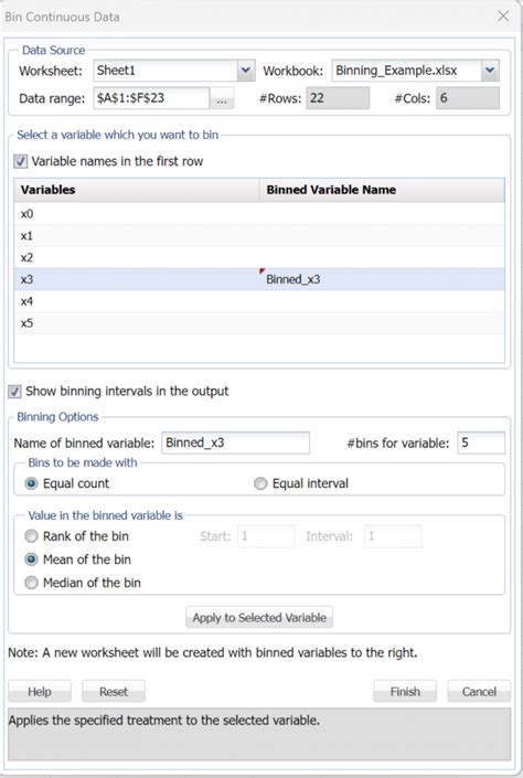 How To Bin Continuous Data In Python