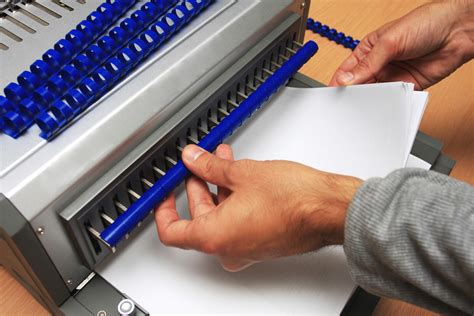 How To Bind A Book With A Binding Machine