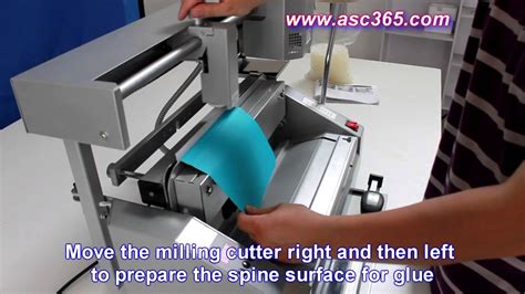 How To Bind A Book With Machine