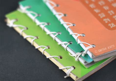 How To Bind A Book With String Easy