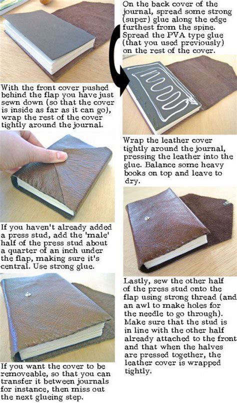 How To Bind Leather Journal
