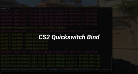 How To Bind Q To Quickswitch