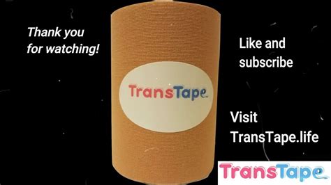 How To Bind With Transtape