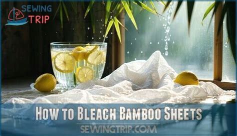 How To Bleach Bamboo Sheets