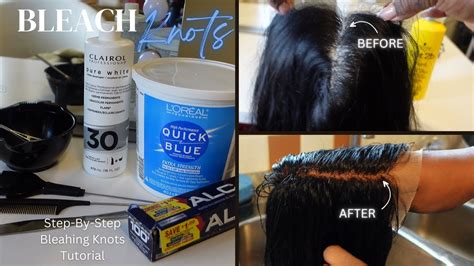 How To Bleach Knots Without Developer