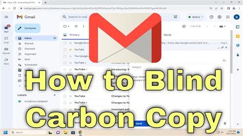 how to blind copy multiple emails in gmail