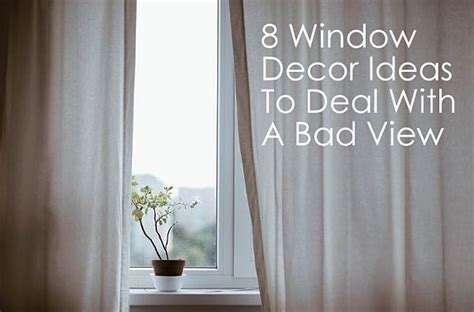 How To Block A Bad Window View