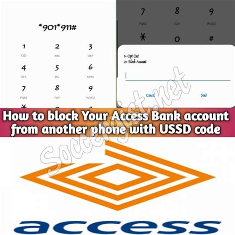 how to block access atm card using ussd code