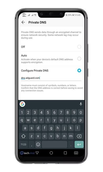 how to block ads in mobile using dns