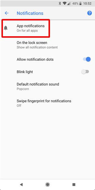 how to block android notifications