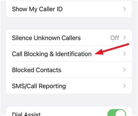 how to block calls from withheld numbers iphone