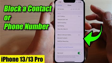 how to block calls from withheld numbers on iphone