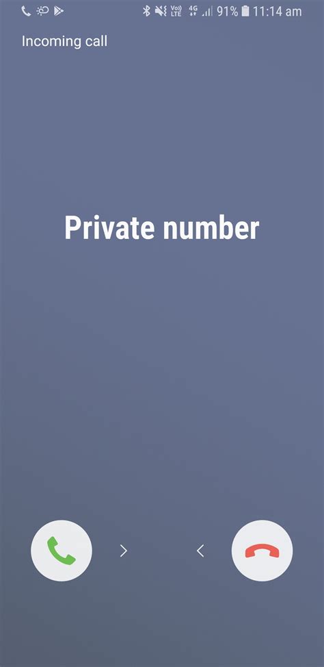 how to block incoming calls from private numbers