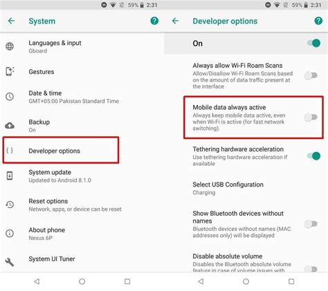 how to block mobile data on android