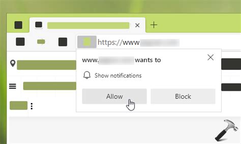 how to block notifications from a specific website