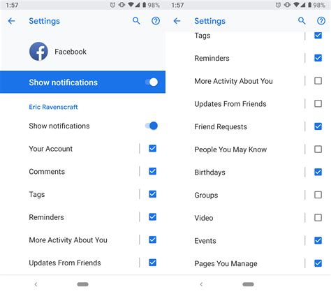 how to block notifications from website on android