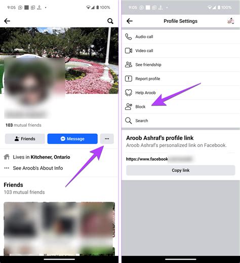 how to block someone from accessing your facebook page