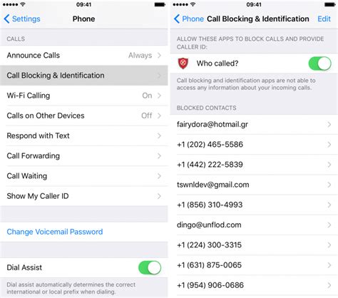 how to block spam calls in settings