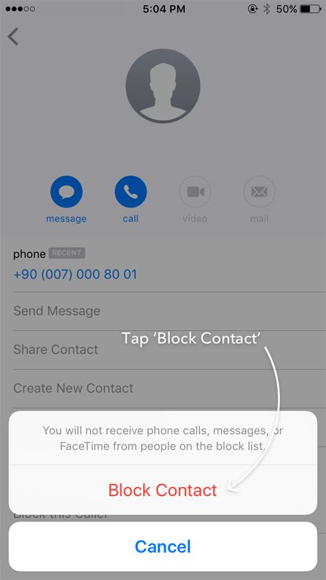 how to block text messages from unknown callers