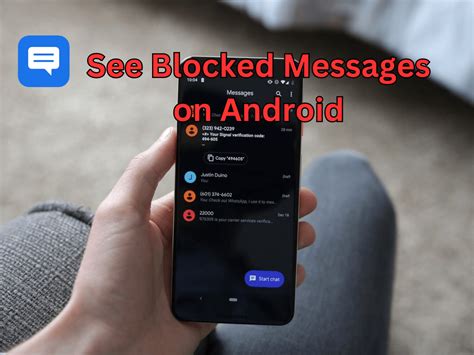 how to block texts on android without blocking
