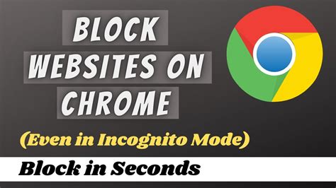 how to block websites in incognito mode