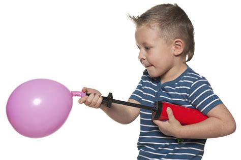 how to blow a balloon up