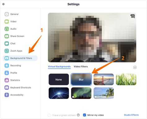 How To Blur The Background In A Zoom Call