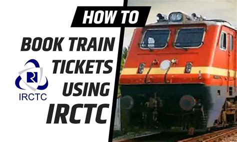 how to book train ticket in irctc step by step