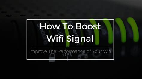 How To Boost Wifi Signal In Car