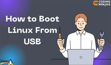 how to boot linux from usb on chromebook