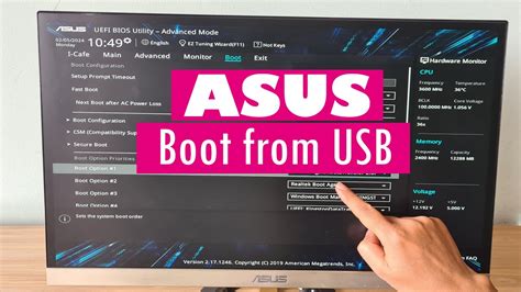 How To Boot Usb In Asus