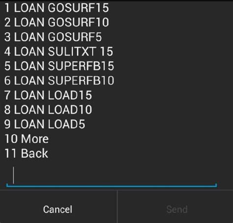 how to borrow call load in globe