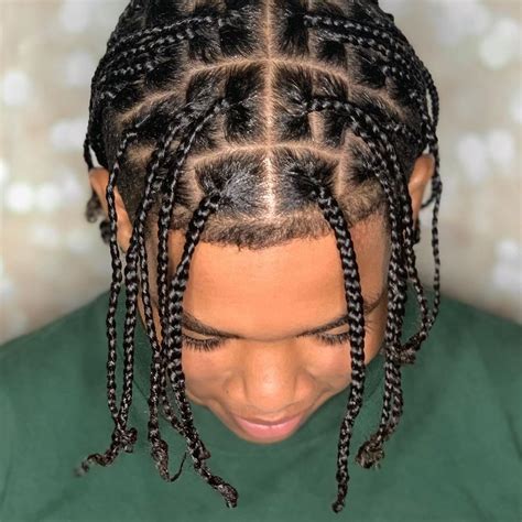  79 Gorgeous How To Box Braid Black Men s Hair For Hair Ideas