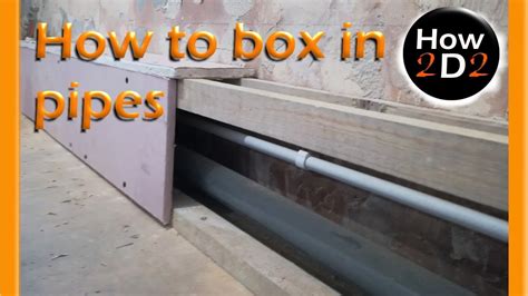 How To Box In Pipes In A Corner