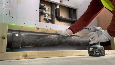How To Box In Pipes With Drywall