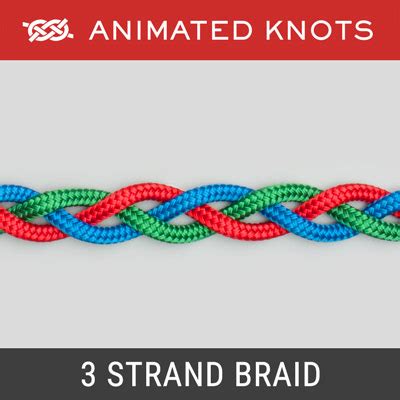 how to braid string with 3