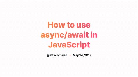 how to break async await chain