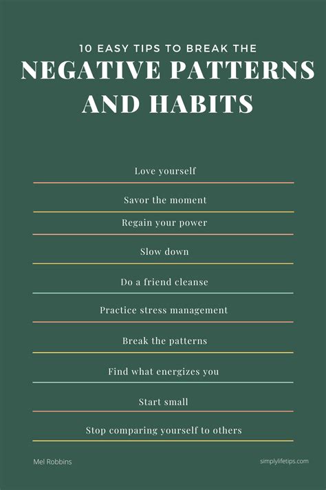 how to break patterns