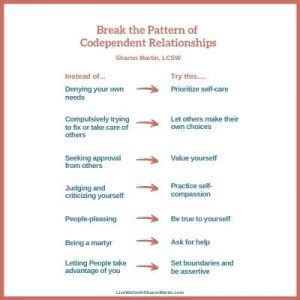 how to break patterns in relationships
