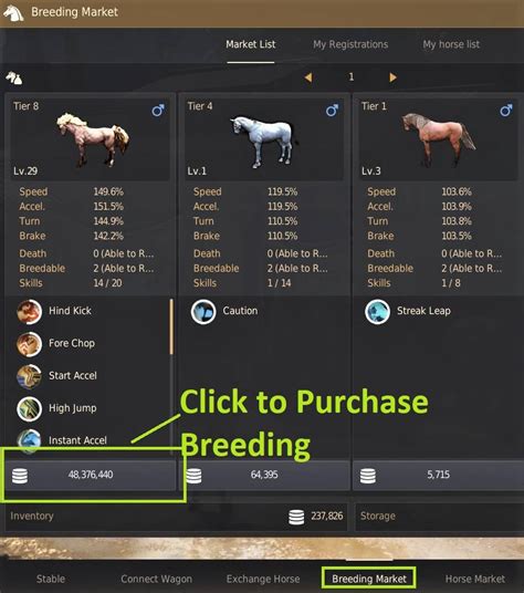 how to breed horse bdo