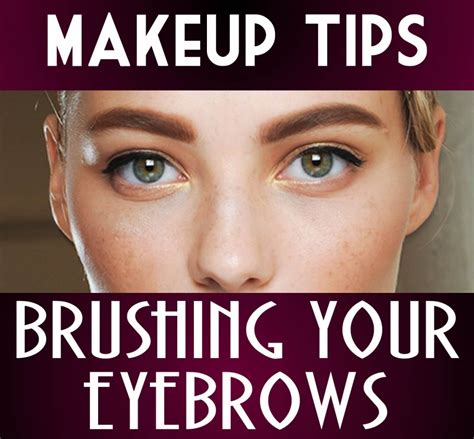 How To Brush Your Brows Up