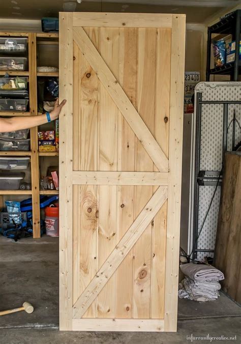 how to build a barn door from scratch