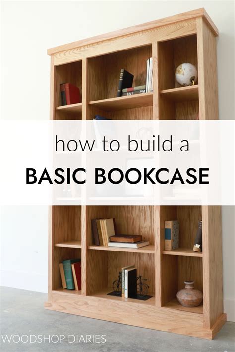 How To Build A Basic Bookcase
