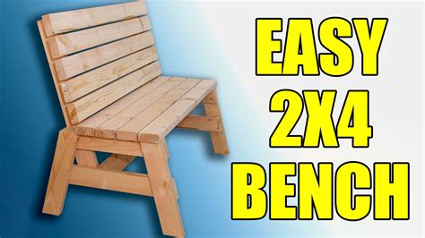 How To Build A Bench With A Backrest