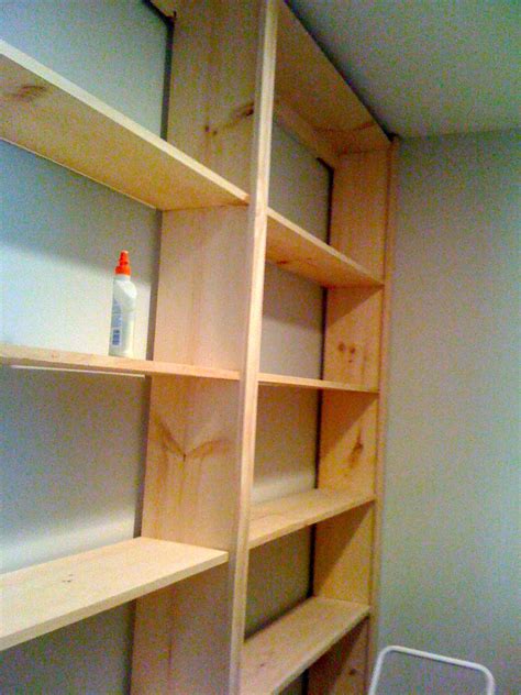 How To Build A Bookcase In A Wall