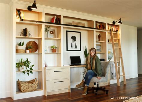 How To Build A Bookshelf In The Wall
