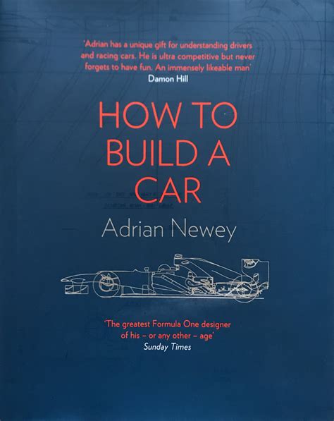 how to build a car adrian newey