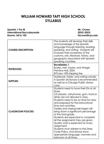 how to build a course syllabus